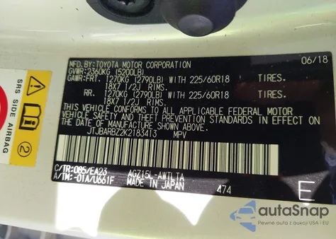 2019 Lexus Nx 300 from USA, damaged, VIN JTJBARBZ2K2183413